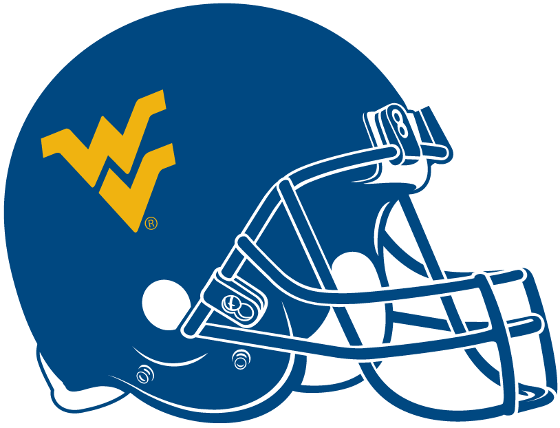 West Virginia Mountaineers 1980-Pres Helmet Logo iron on transfers for T-shirts